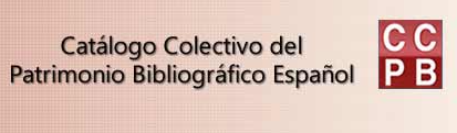 Icono de Catálogo Colectivo do Patrimonio Bibliográfico Español
