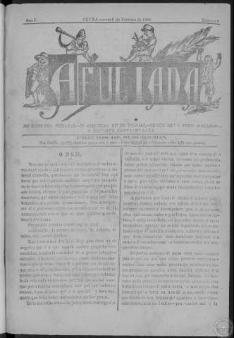 A Fuliada : ou Zanfona semanal d'alegrias ou de... (Publicación: 1888)