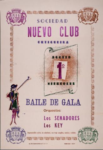 Sociedad Nuevo Club Ortigueira :  baile de gala... (Publicación: 1979)