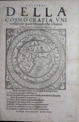 Sei Libri della Cosmographia Universali... (1558)