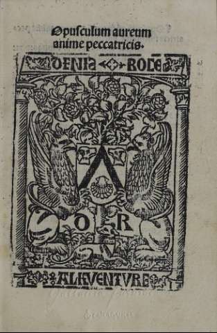 Speculum animae peccatricis (1498?)