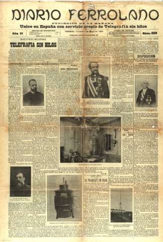 Diario ferrolano  : periódico de la mañana (Publicación: 1903-1916)
