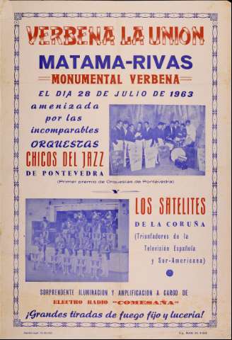 Verbena La Unión, Matamá-Rivas : monumental... (Publicación: 1963)