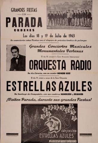 Grandes fiestas en Parada, Órdenes : los días... (Publicación: 1963)